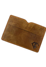 Saddle Orange Dee Charles Designs Leather Wallet Executive Gifts & Desk Accessories