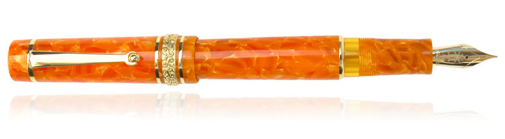 Oro (Orange) Maiora Mytho Grand K Fountain Pens