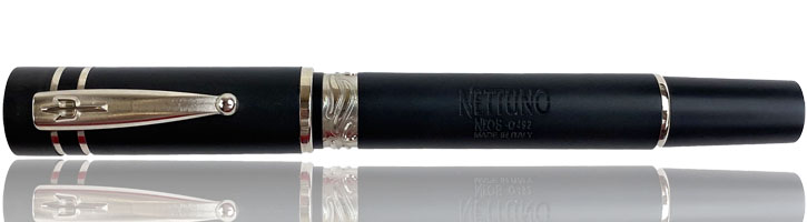 Adone (Matte Black / Palladium) Nettuno 1911 Neos Fountain Pens