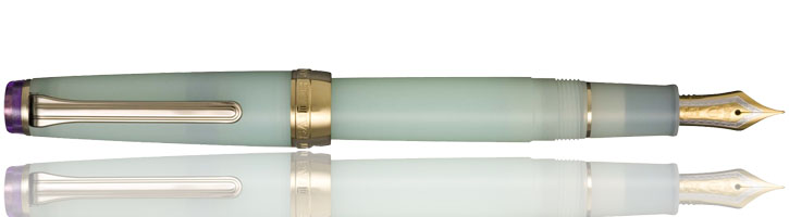 Spring Rain / Gold Sailor Professional Gear Slim Sound of Rain Fountain Pens
