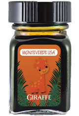 Giraffe (Orange) Monteverde Jungle Collection 30ml Fountain Pen Ink