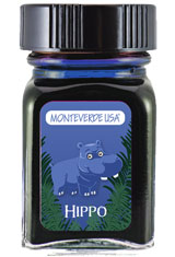 Hippo (Dark Blue) Monteverde Jungle Collection 30ml Fountain Pen Ink