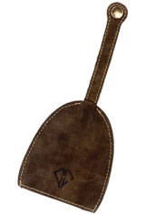 Dee Charles Designs Leather Bell Keychain Executive Gifts & Desk Accessories in Rawhide Gold