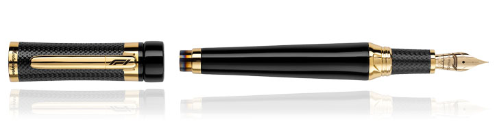 Montegrappa F1® Speed Limited Edition Fountain Pens in Podium Black