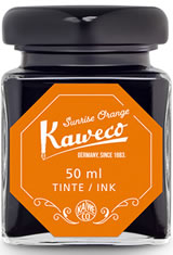 Sunrise Orange Kaweco Bottled Ink(50ml) Fountain Pen Ink