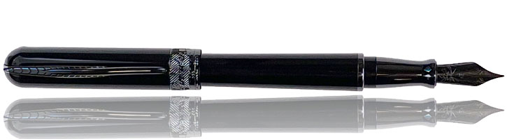 Glossy Black Pineider Avatar UR Black Edition Fountain Pens