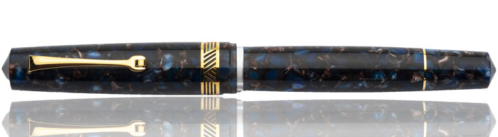 Leonardo Officina Italiana Momento Zero Magico Fountain Pens in Pietra Salata / Gold