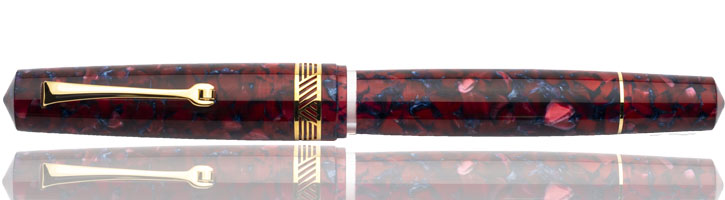 Leonardo Officina Italiana Momento Zero Magico Fountain Pens in Tramonto / Gold