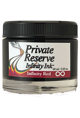 Infinity Red Private Reserve Infinity 60ml Fountain Pen Ink