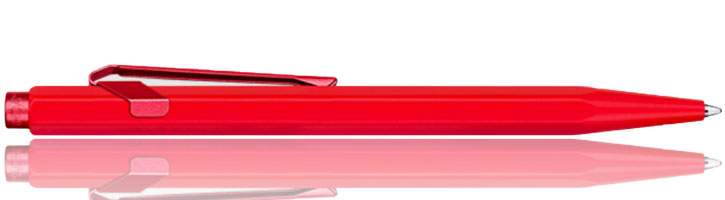 Scarlet Red Caran d'Ache 849 Claim Your Style III Ballpoint Pens