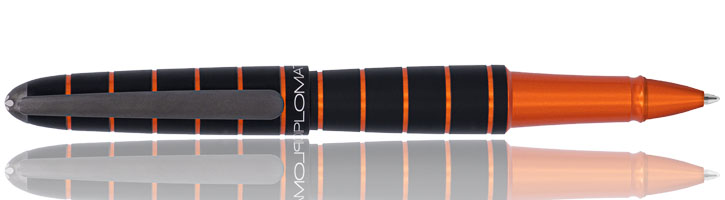 Orange Diplomat Elox Rings Rollerball Pens