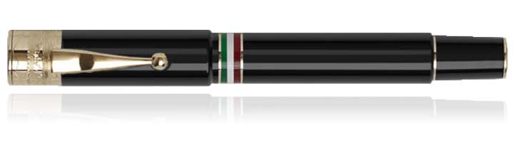 Gioia Pen Italia Partenope Fountain Pens in Black / Gold