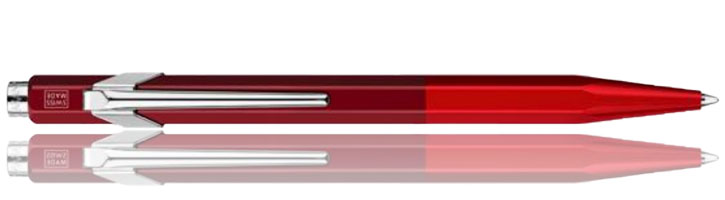 Caran d'Ache Limited Edition Wonder Forest 849 Ballpoint Pens in Red Noel 2021