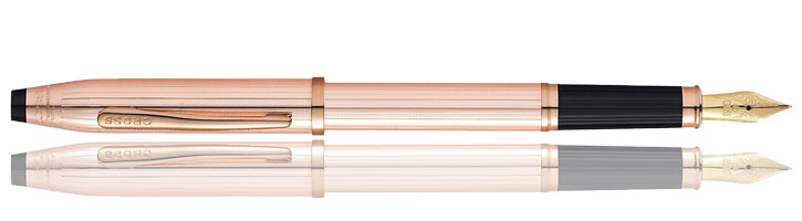 Cross Century II 14kt Rose Gold Filled Fountain Pens