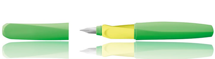 Neon Green Pelikan Twist Fountain Pens