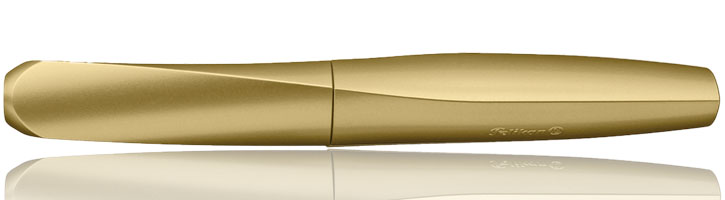 Pelikan Twist Classy Fountain Pens in Pure Gold