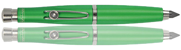 Green with Silver Koh-i-Noor Clutch Lead Holder Mechanical Pencils