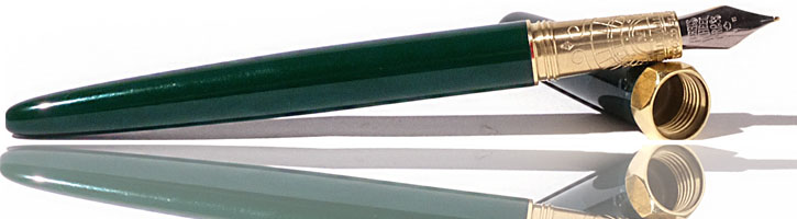 Lord Evergreen Ferris Wheel Press Brush Fountain Pens