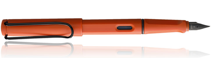 Terra Red / Black 50ml ink Lamy Gift Set - 50ml Ink Bottle and Safari Fountain Pens