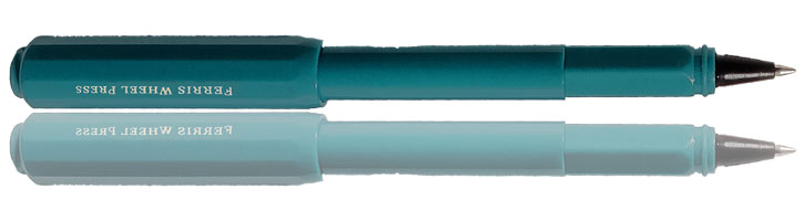 Ferris Wheel Press Roundabout Rollerball Pens in Tattler's Teal