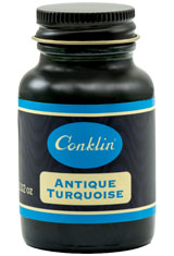 Antique Turquoise Conklin Vintage 60ml Fountain Pen Ink