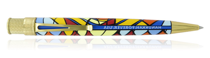 Retro 51 USPS Tornado Rollerball Pens in Hanukkah 2022