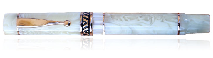 Gioia Pen Italia Bellavista Fountain Pens in Avorio Ivory
