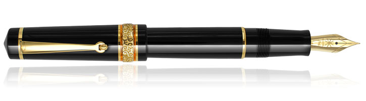 Maiora Alpha K 14k Nib Fountain Pens in Nera