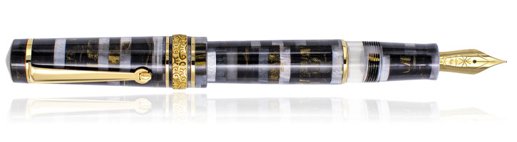 Maiora Alpha K 14k Nib Fountain Pens in Orogrigio