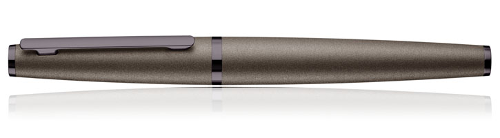 Ash Grey / PVD Black plated Otto Hutt Design 06 Fountain Pens