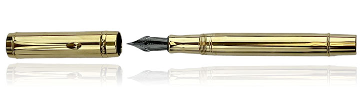 PVD Gold Conklin Duragraph Metal Fountain Pens