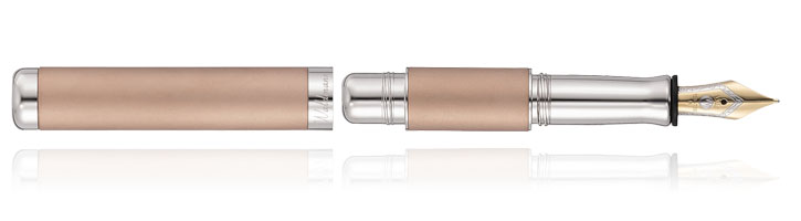 Waldmann Voyager Fountain Pens in Rose Gold / 18kt nib