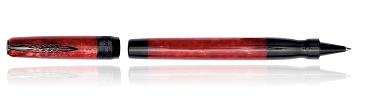 Pineider La Grande Bellezza Rocco Rollerball Pens in Red
