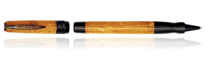Pineider La Grande Bellezza Rocco Rollerball Pens in Yellow