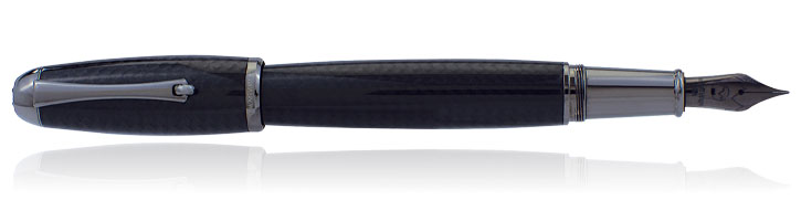 Carbon Fiber / Gunmetal Monteverde SUPERMEGA™ Carbon Fiber Fountain Pens
