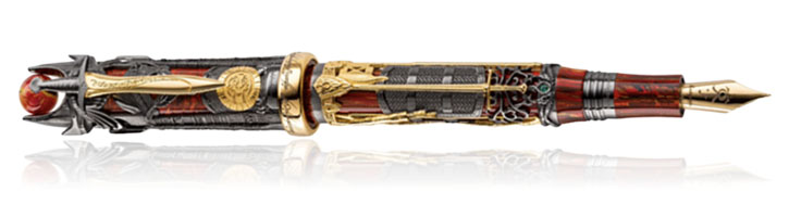 Montegrappa Lord of the Rings Doom Fountain Pens