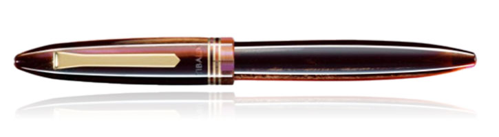 Zany Brown Tibaldi Bononia with 18kt gold-plated trim Rollerball Pens