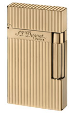 Vertical Lines Gold S.T. Dupont Line 2 Classic Lighters