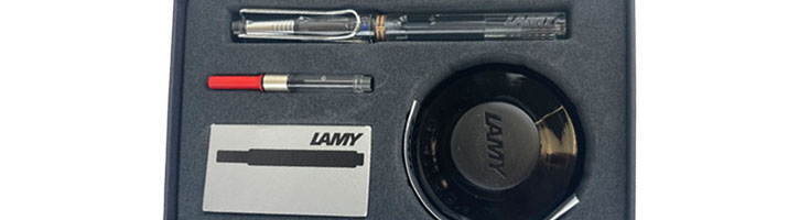 Lamy Gift Set - Ink & Safari Vista Fountain Pens
