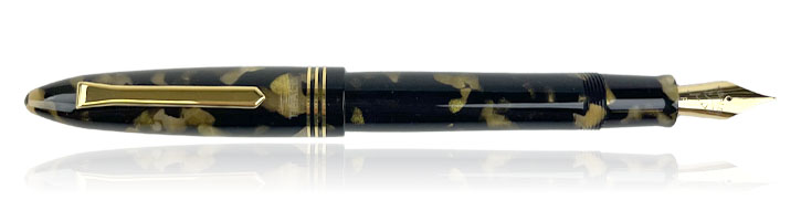Tibaldi Bononia Black Gold Fountain Pens