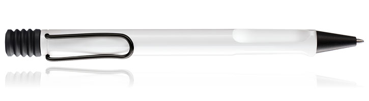 Lamy Special Edition Retro Safari Ballpoint Pens in White/Black