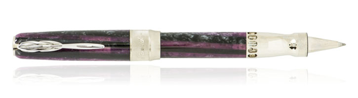 Pineider Arco Stilo Violet Rollerball Pens
