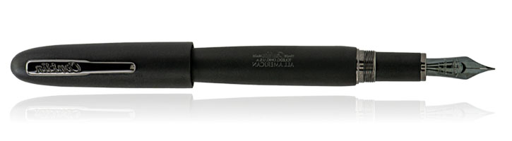 Matte Black / Gunmetal Conklin Limited Edition All American Matte Black Fountain Pens