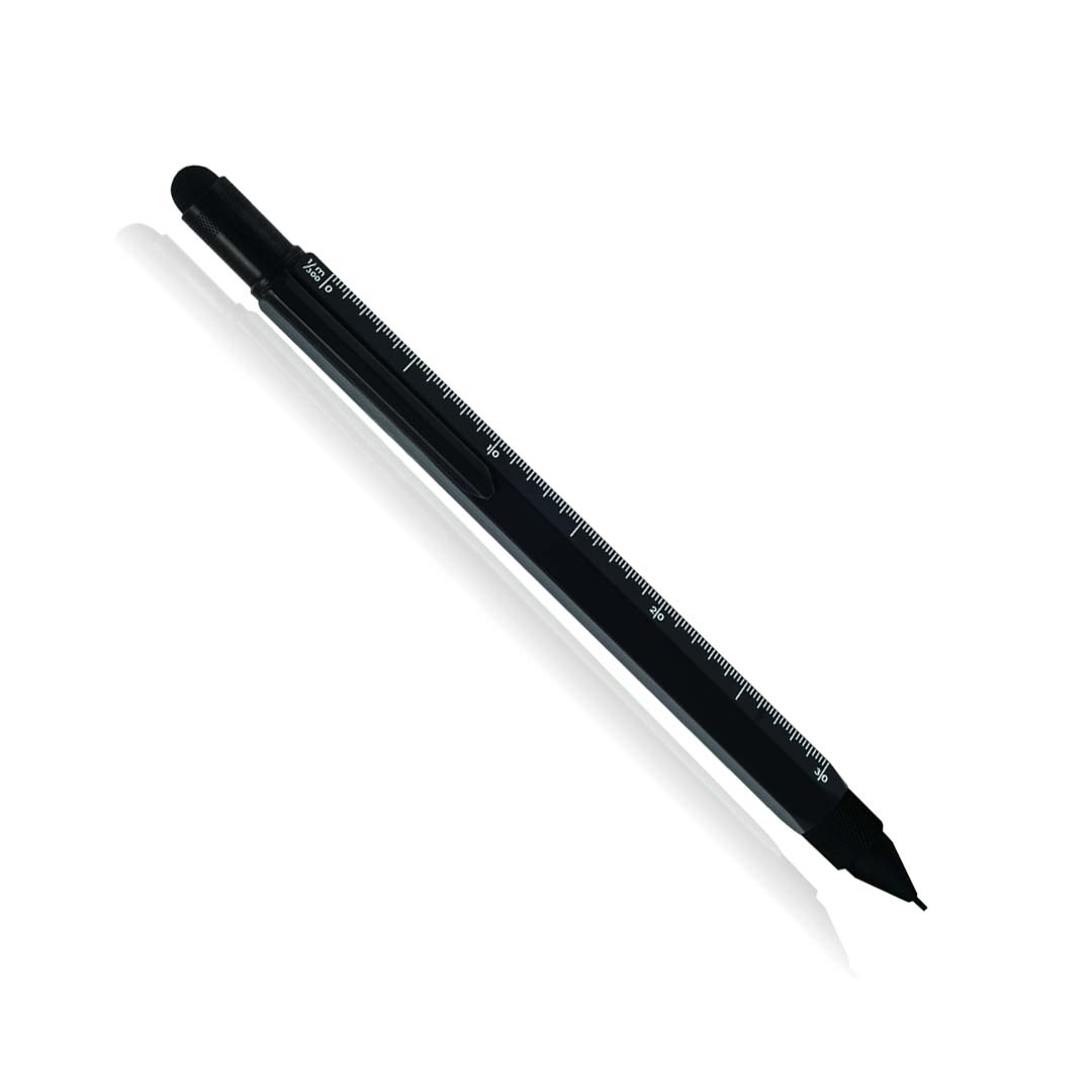 Monteverde Tool Pen 8 Function Silver Matt Mechanical Pencil Writing Instrument 