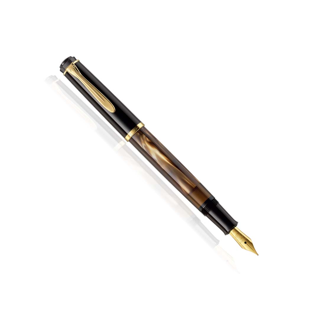 Pelikan M200 Brown Marbled Fountain Pens