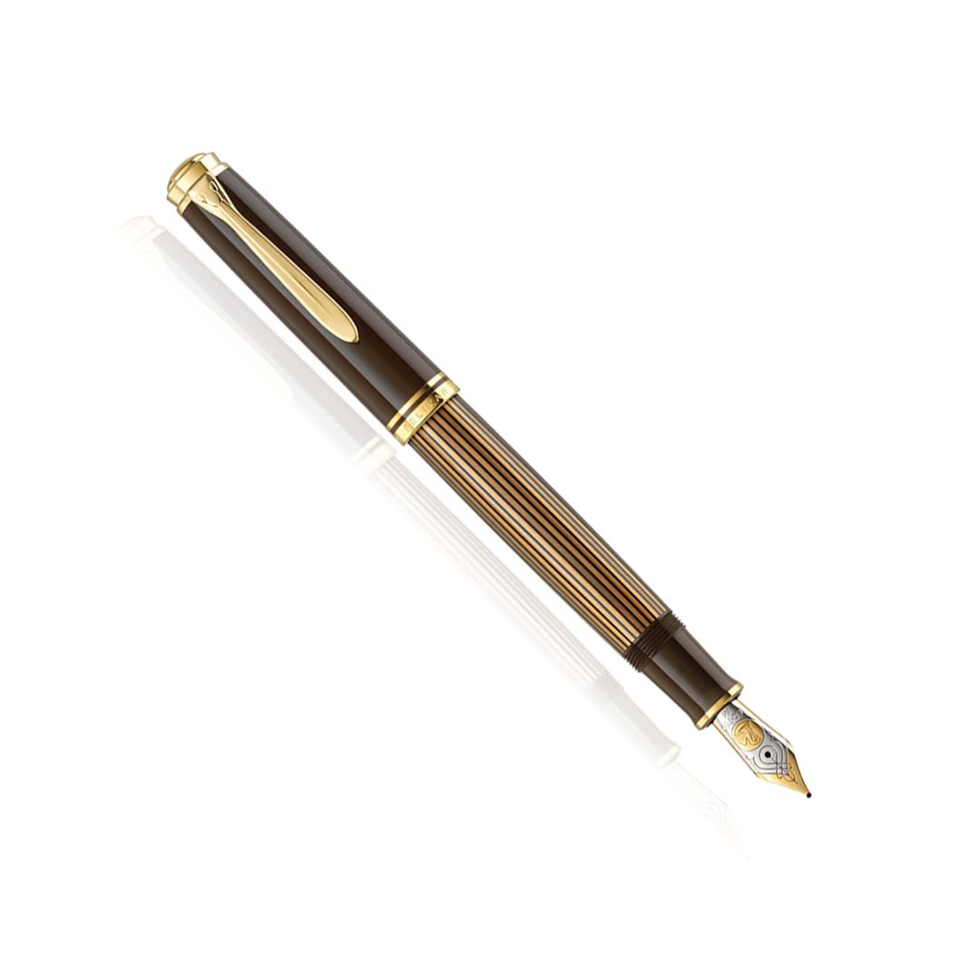 Pelikan M800 BrownBlack Fountain Pens