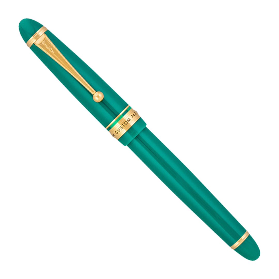 Pilot US Exclusive Custom 743 Green Fountain Pens