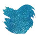 Diamine Shimmering(50ml) Fountain Pen Ink color swatch in Arctic Blue