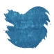 Organics Studio Ernest's Vintage Writing Fluid Fountain Pen Ink color swatch in Blue Crab