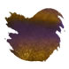 Krishna Super Rich (20ml) Fountain Pen Ink color swatch in Over Cast Deep Lilac